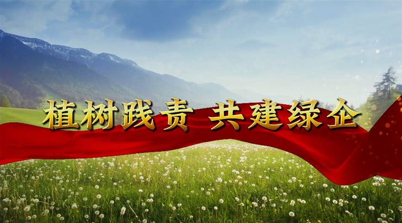 植树践责 共建绿企